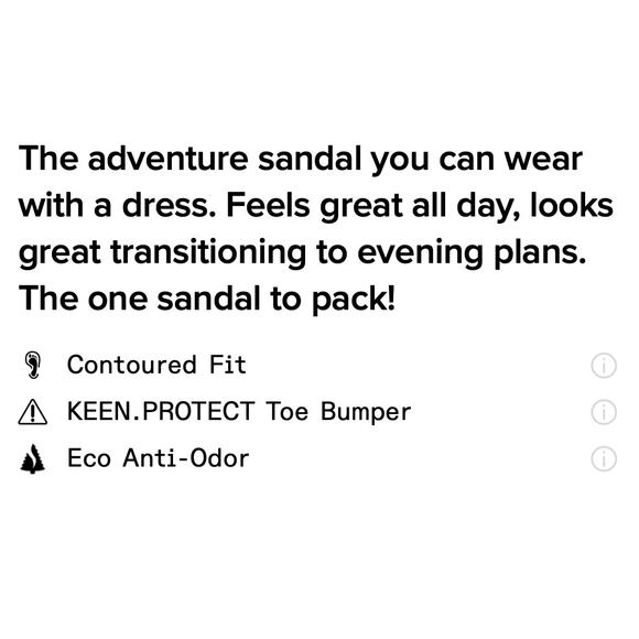 KEEN Women's Rose Adventure Sandal size 10 - Picture 2 of 11